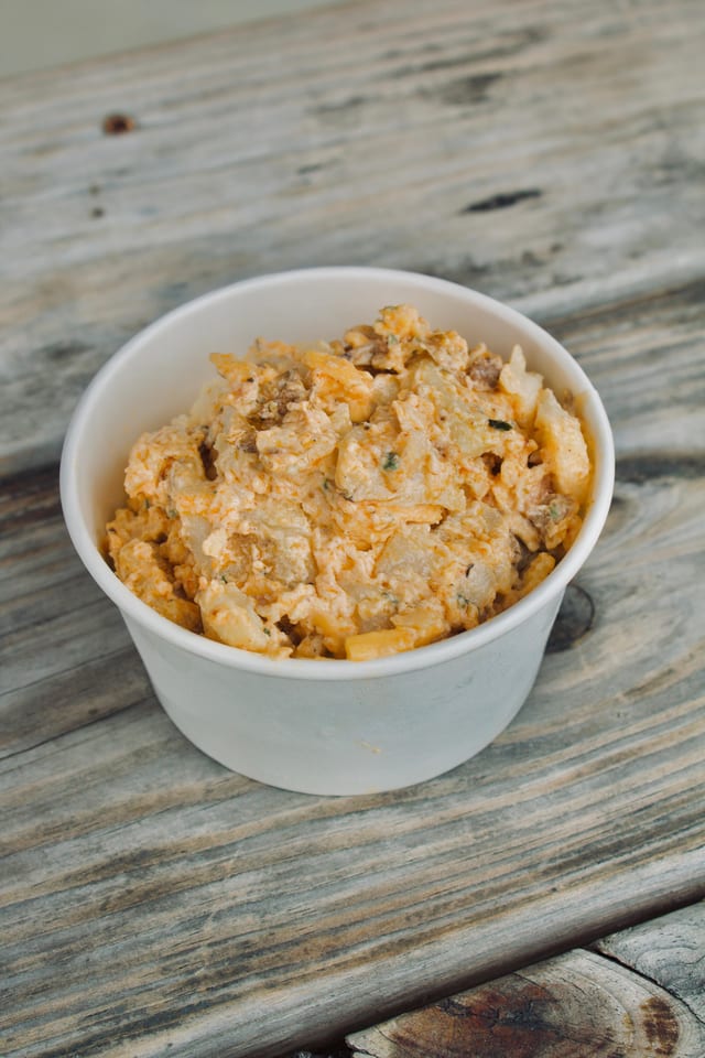 Individual Potato Salad.