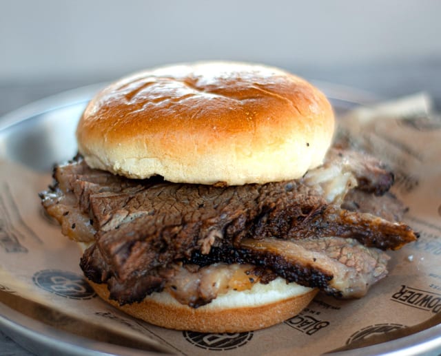 Brisket Sandwich.