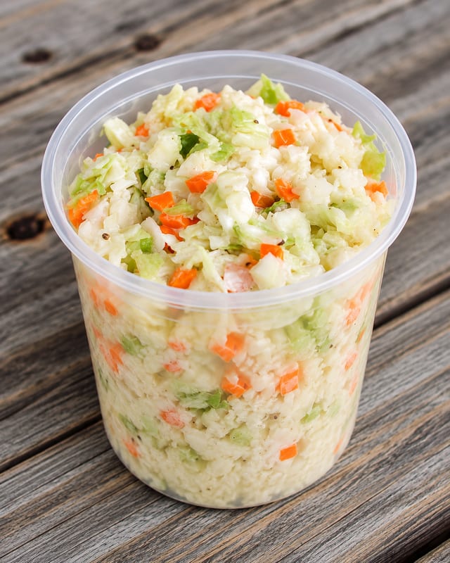 Quart Cole Slaw.