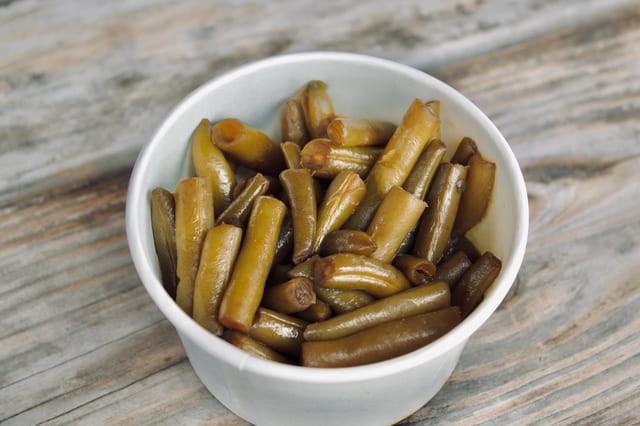 Individual Green Beans.