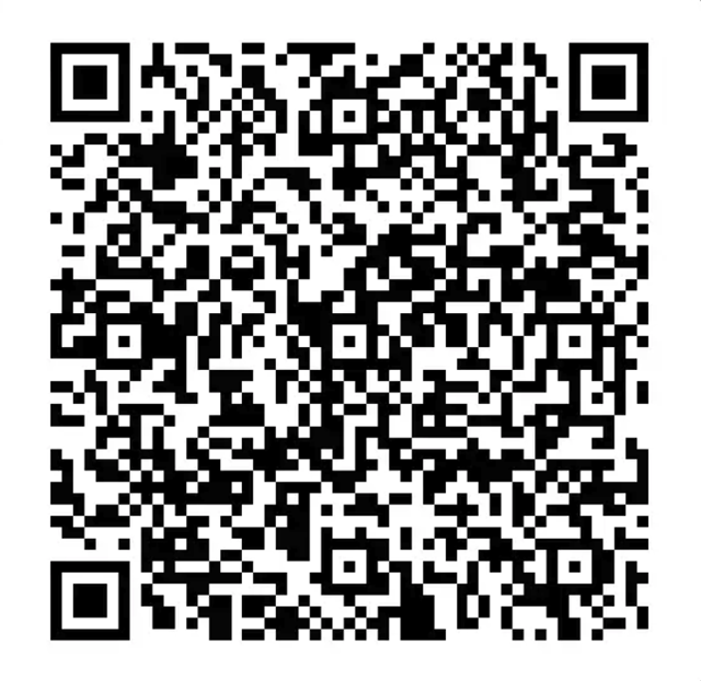 "Scan me with your phone's camera!".