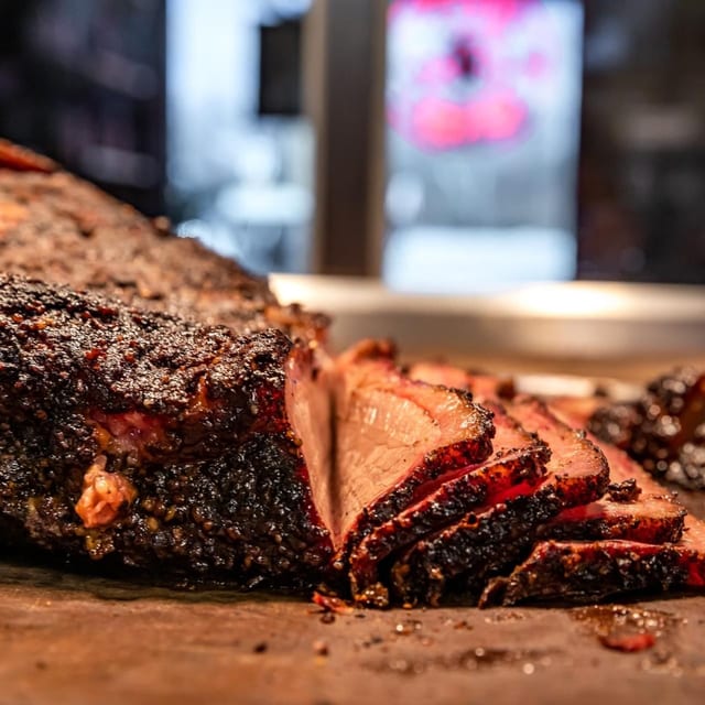 Pound Texas Style Brisket.